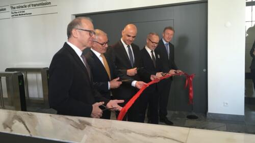 Eröffnung Ausstellungssaal Stiftsbibliothek mit Bundesrat Alain Berset